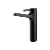 شیر روشویی پایه بلند آوا مشکی kwc