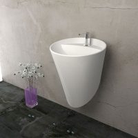 روشویی گلسار نیم پایه مدل الگانت