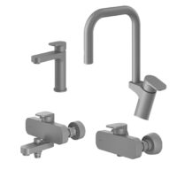 ست شیرآلات تاین طوسی شودر