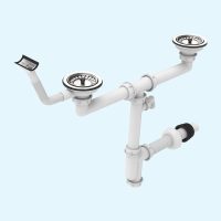 سیفون سینک فانتزی دولگنه با سرریز سینی محک