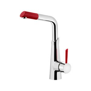 شاوری آکسل کروم قرمز شودر