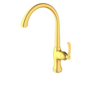 شیر آشپزخانه مدل کلاسیک طلایی