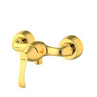 شیر توالت کلاسیک طلایی شودر