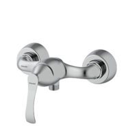 شیر توالت کلاسیک کروم شودر