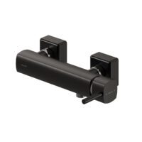 شیر آفتابه یونیک مشکی کروم شودر