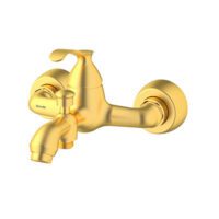 شیر دوش کلاسیک طلایی مات شودر