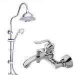 شیر دوش طراوش مدل لاروس به همراه علم یونیکا شیپوری