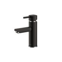 شیر روشویی یونیک مشکی کروم شودر