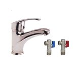 شیر روشویی طراوش مدل ونیز به همراه شیر پیسوار ریابی