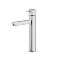 شیر روشویی پایه بلند یونیک کروم مات شودر