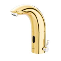 شیر روشویی چشمی بلندا HD110 طلایی