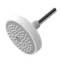 سردوش گرد ۱۲ سانت (سفید)