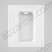 توالت زمینی چینی کرد مدل ویولا تخت