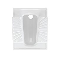 توالت زمینی چینی کرد مدل اریکا طبی آبریز بسته