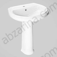 روشویی چینی کرد مدل ژاسمین ۶۲