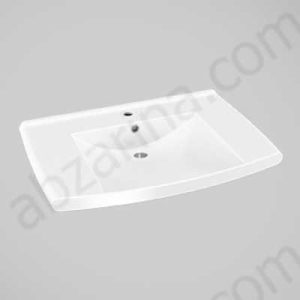 سنگ روشویی روکابینتی چینی کرد مدل کارلا 61