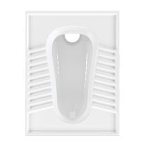 توالت زمینی چینی کرد مدل تولیپ آبریز بسته