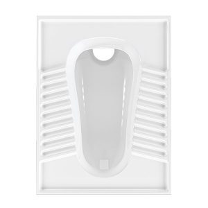 توالت زمینی چینی کرد مدل تولیپ