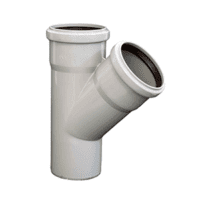 سه راه ۴۵ درجه پوش فیت ۹۰-۹۰ نیوفلکس