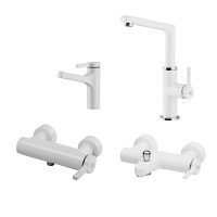 ست شیرآلات آوا سفید KWC