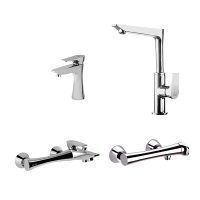 ست شیرآلات ورونا کروم KWC