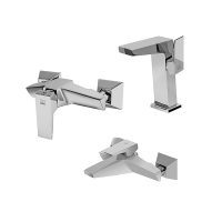 ست شیرآلات کواترو کروم KWC