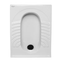 توالت زمینی چینی مروارید مدل الگانت ریم بسته (گود)