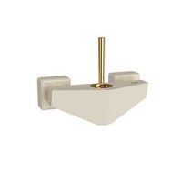 شیر آفتابه تیفانی شیری طلایی شودر