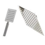 سر دوش و گوشی تلفنی استیل فلت ایلکو