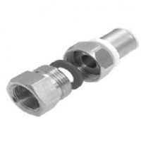 رابط توپیچ با مهره ماسوره پرسی ۱/۲×۱۶ نیوپایپ