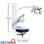 پمپ تخلیه دریچه ای با دکمه از بغل