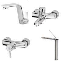 ست شیرآلات الماس دسته ارکیده قهرمان