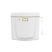 فلاش تانک ایمن آب مدل ایمن آب رنگ سفید طلایی