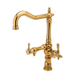 شیر ظرفشویی دومنظوره نگین طلایی قهرمان