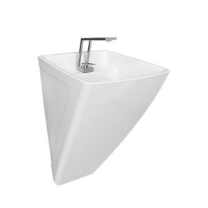 روشویی نیم پایه چینی کرد مدل ورونیا