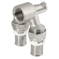 سه راهی دیواری موازی پرسی ۱۶*۱/۲*۱۶ نیوپایپ