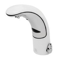 شیر روشویی چشمی سفید قهرمان