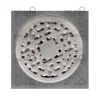 کفشور برنجی کروم مات ۱۰*۱۰