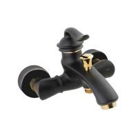 شیر دوش لوکا مشکی طلایی شودر