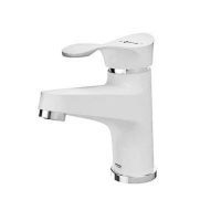 شیر روشویی لرد سفید کروم شودر