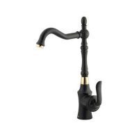 شیر ظرفشویی لوکا مشکی طلایی شودر