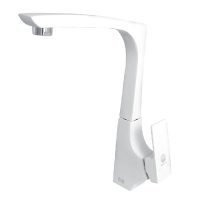 شیر ظرفشویی سفید کروم سپیدان شیبه