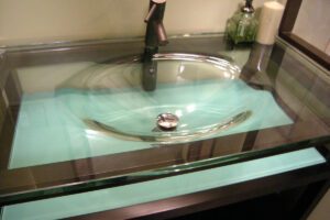 روشویی شیشه ای