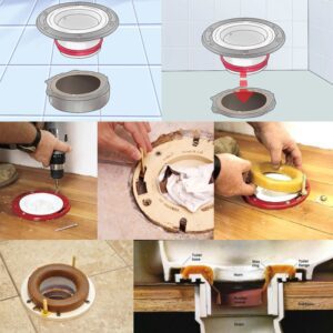 نصب فلنج توالت فرنگی