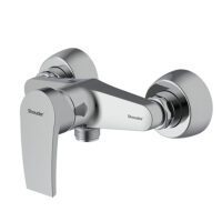 شیر توالت پلاس کروم شودر