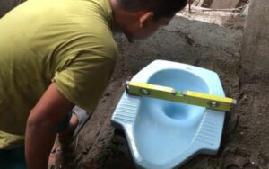 نصب توالت ایرانی