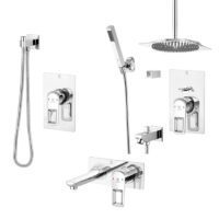 ست شیرآلات توکار فلت قهرمان