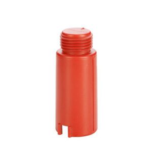 درپوش رزوه دار پایه بلند طرح جدید قرمز (1/2)20mm آذین و نیوپایپ