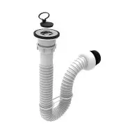 سیفون روشویی بدون مخزن محک