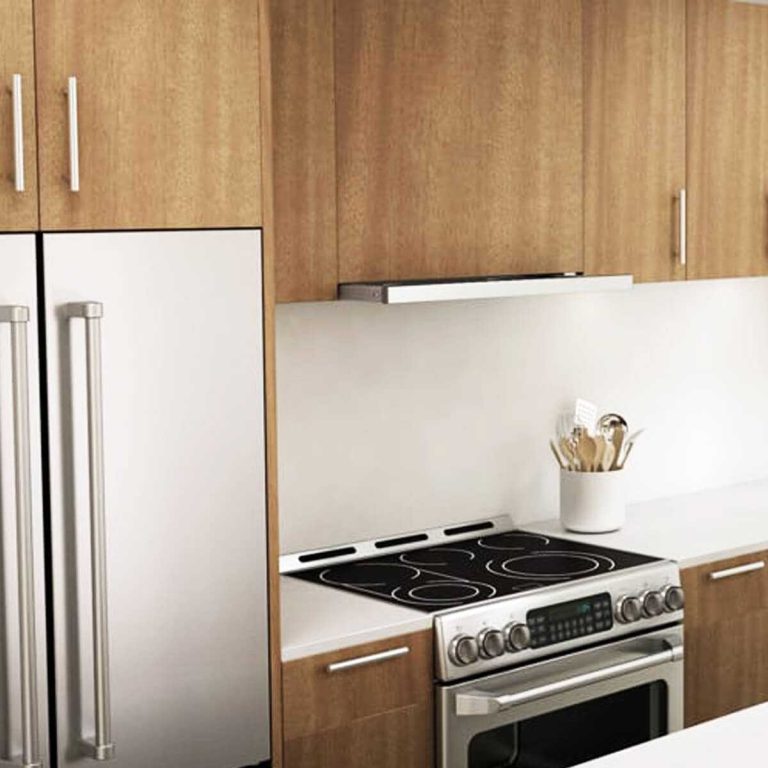 هود توکار طراحی یکپارچه کابینت آشپزخانه